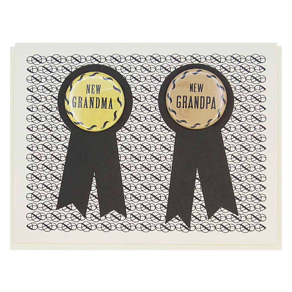 New Grandparents Pins Card
