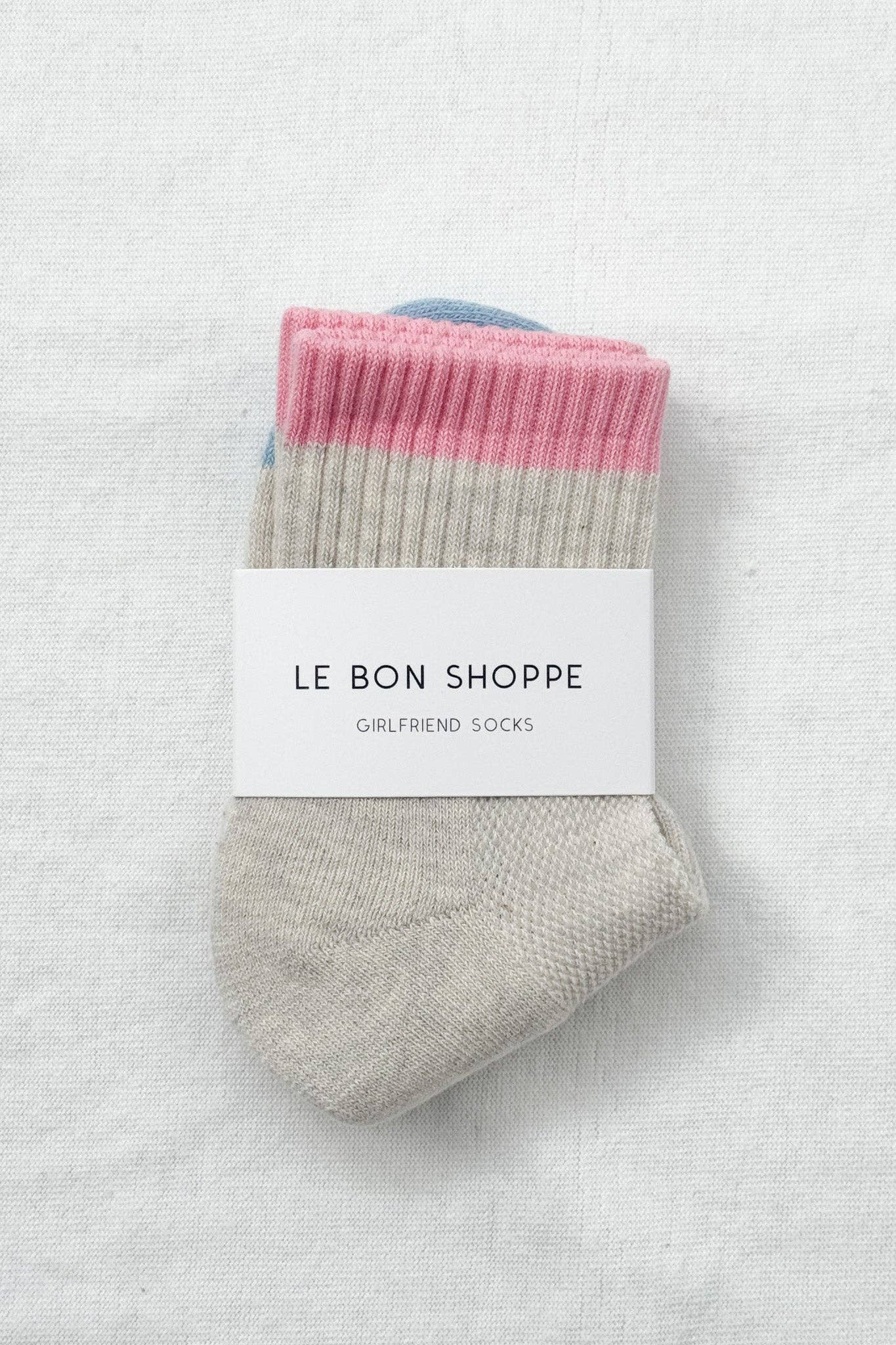 Colour Block Girlfriend Socks