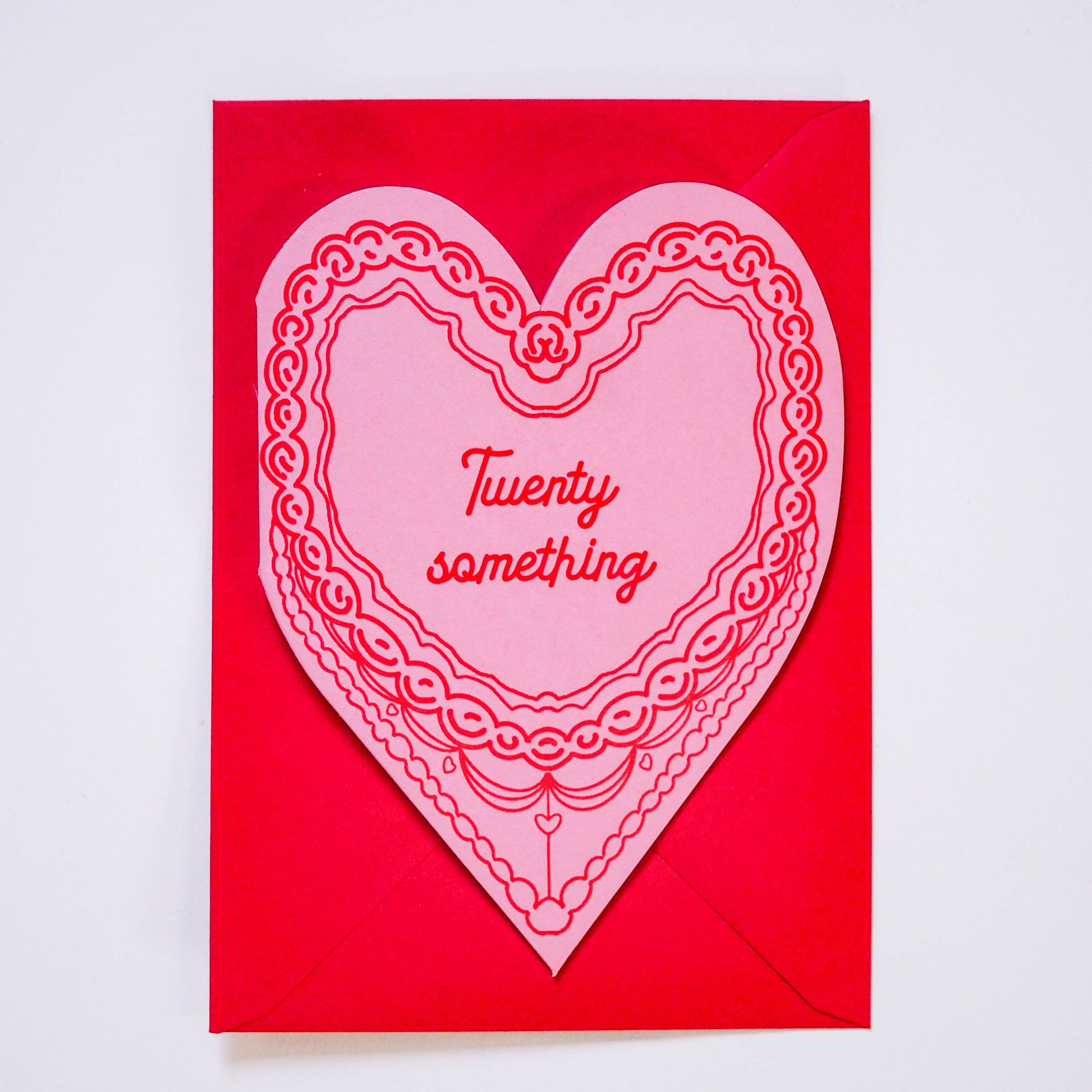 Twenty Something Birthday Card