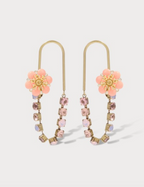Aura fleurs Drop Earrings