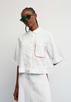 White Croquet Shirt