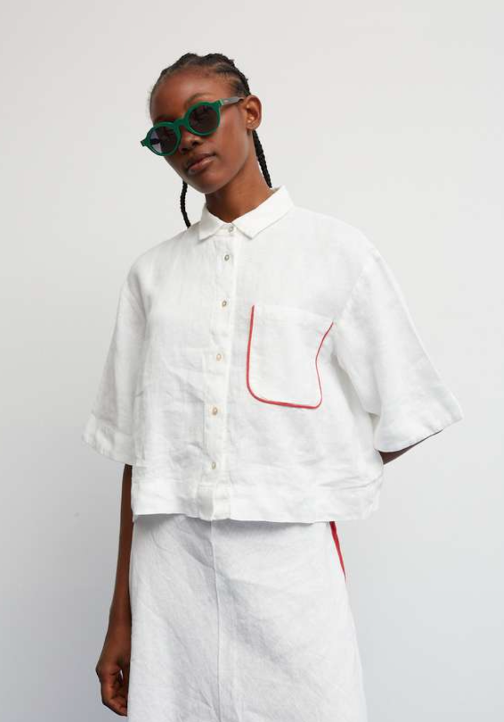 White Croquet Shirt