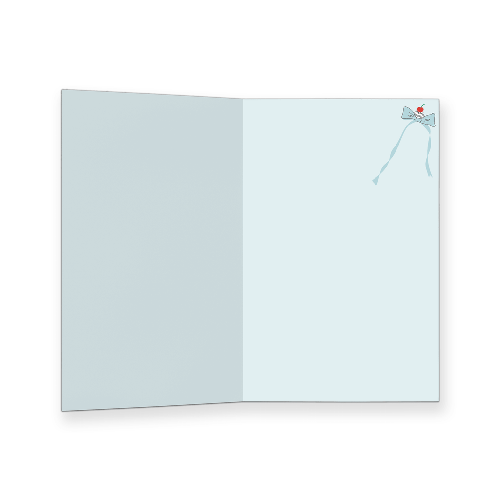 Gherkin Birthday Cake Card