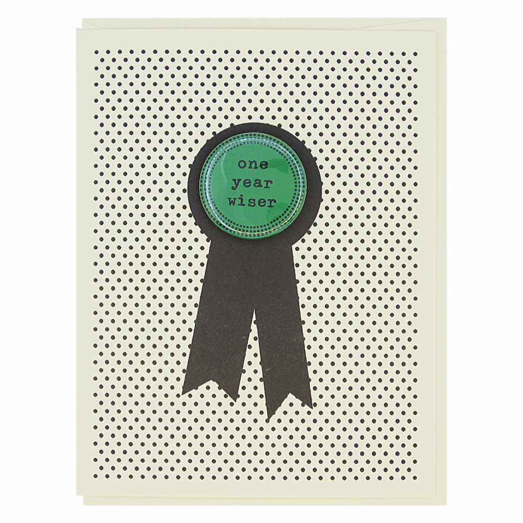 One Year Wiser Card