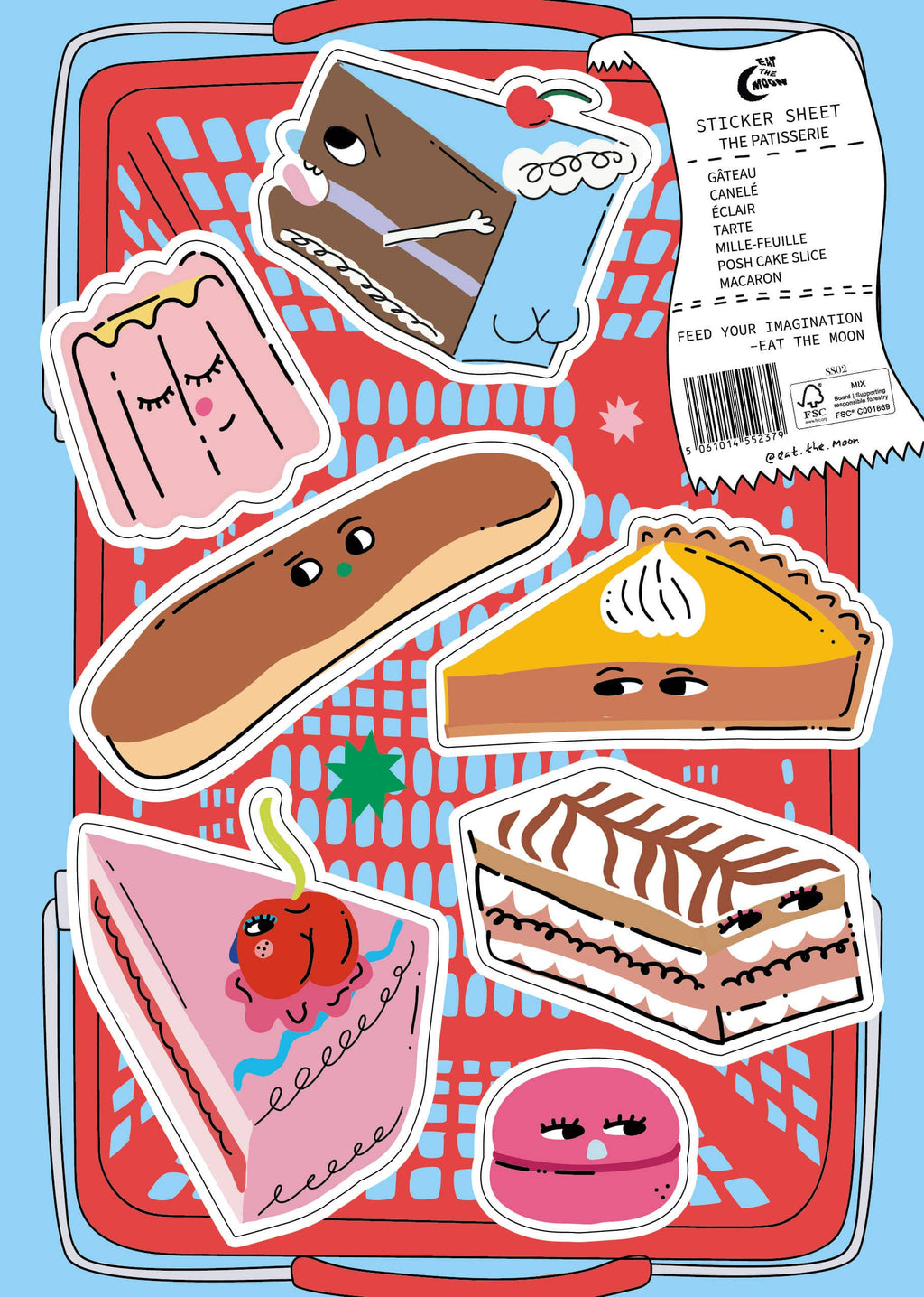 PATISSERIE Sticker Pack