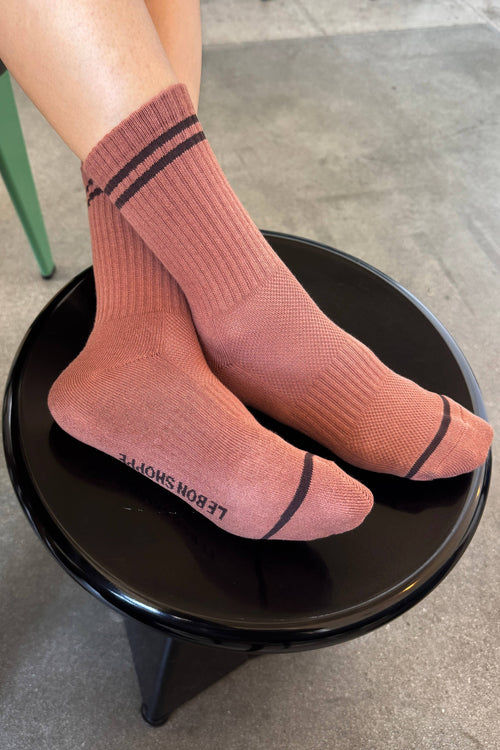 Boyfriend Socks Clay