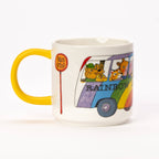 Richard Scarry Rainbow Bus Mug