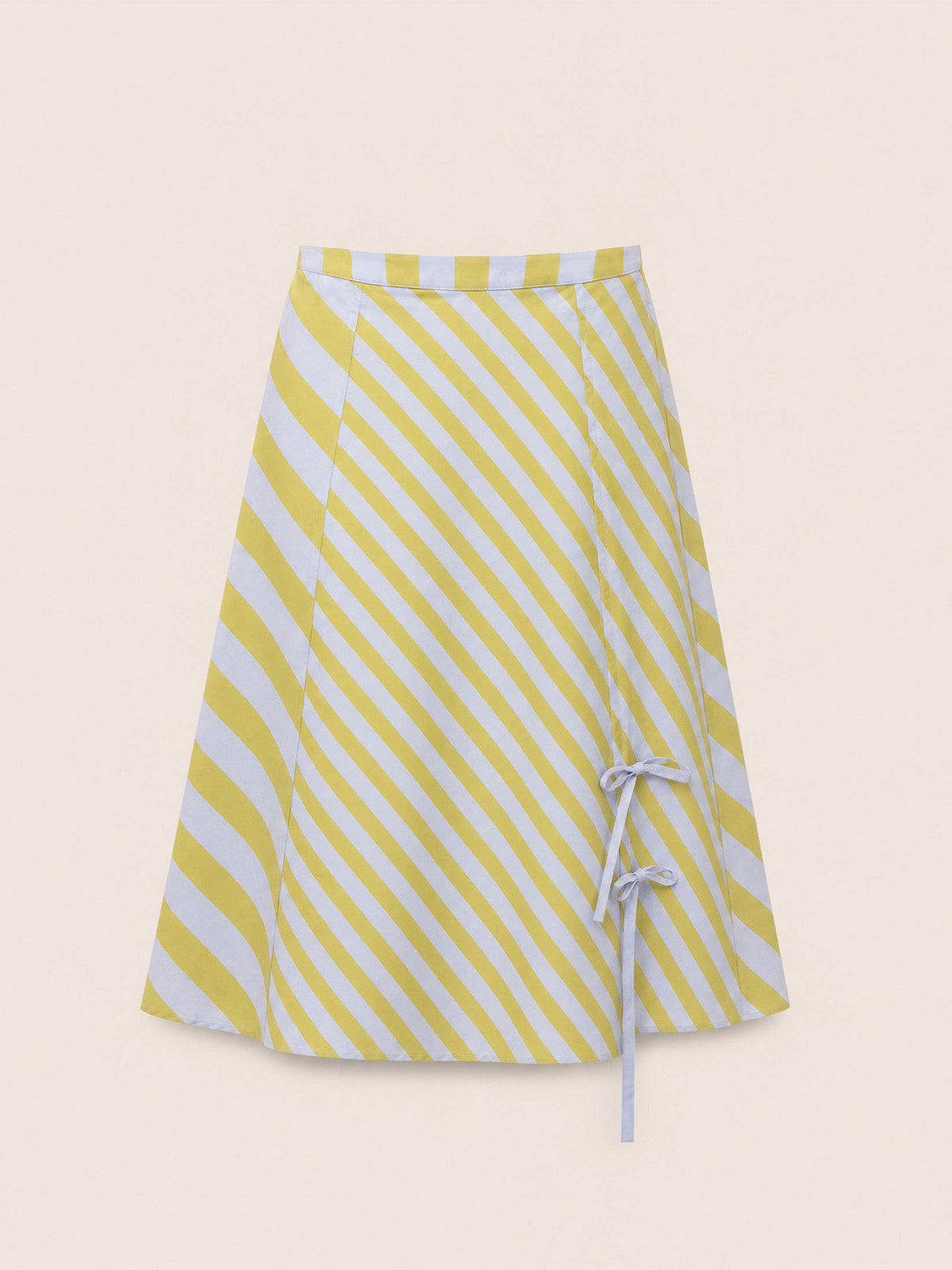 Amalfi Striped Midi Skirt