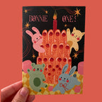 Bonnie One! First Birthday Card