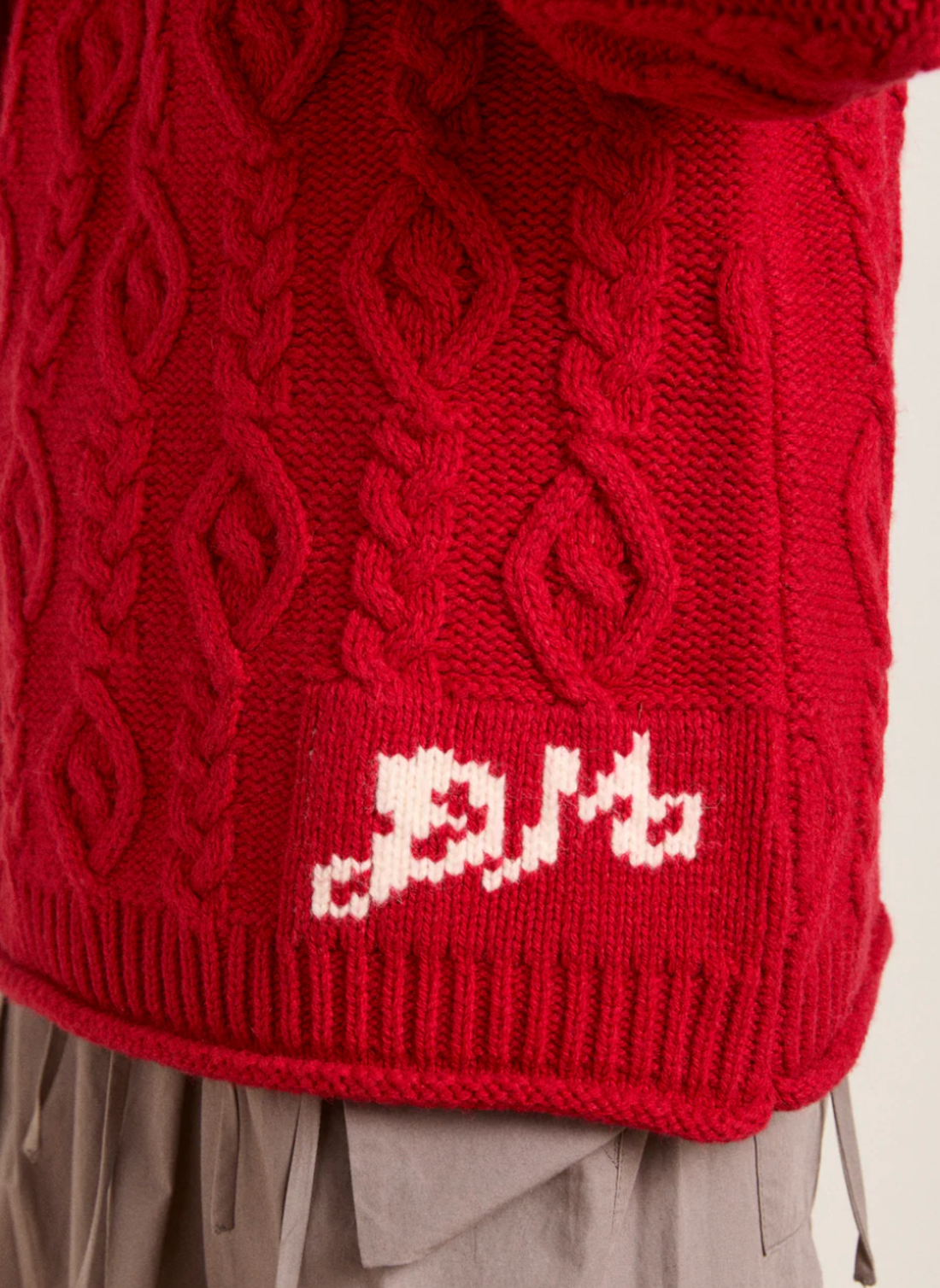 FFion Red Sweater