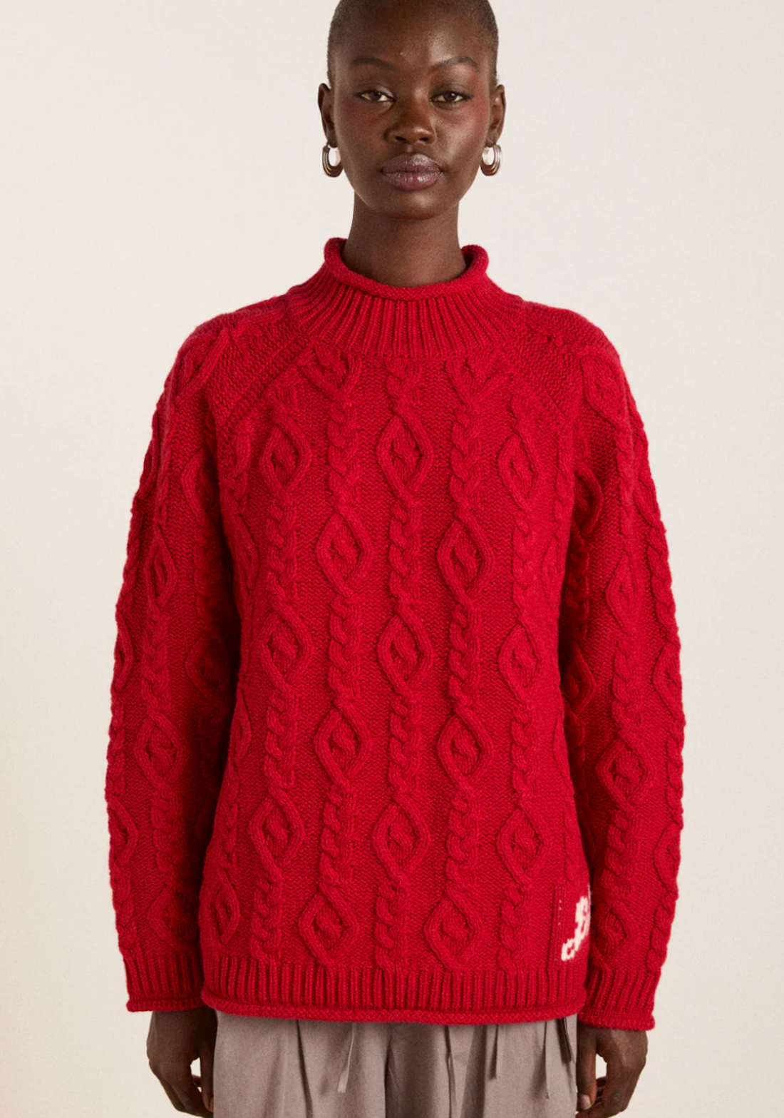 FFion Red Sweater