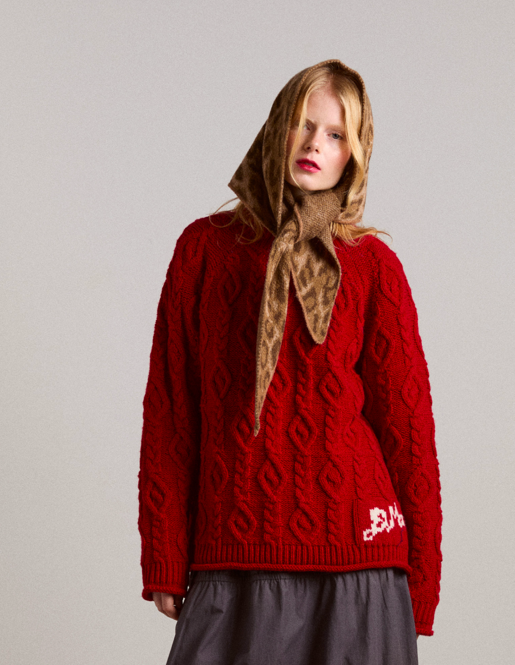 FFion Red Sweater