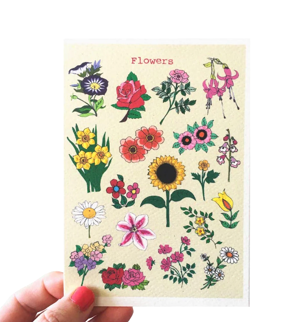 Picture card - Flowers