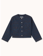 Flowers Cropped Jacket