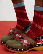 Garnet Sparkle Socks