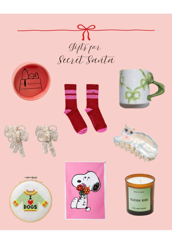 SECRET SANTA GIFTS