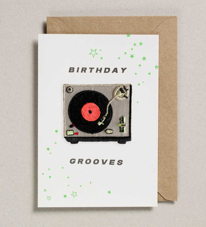 Grooves Patch Card
