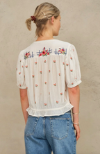 Harlie Embroidered Blouse