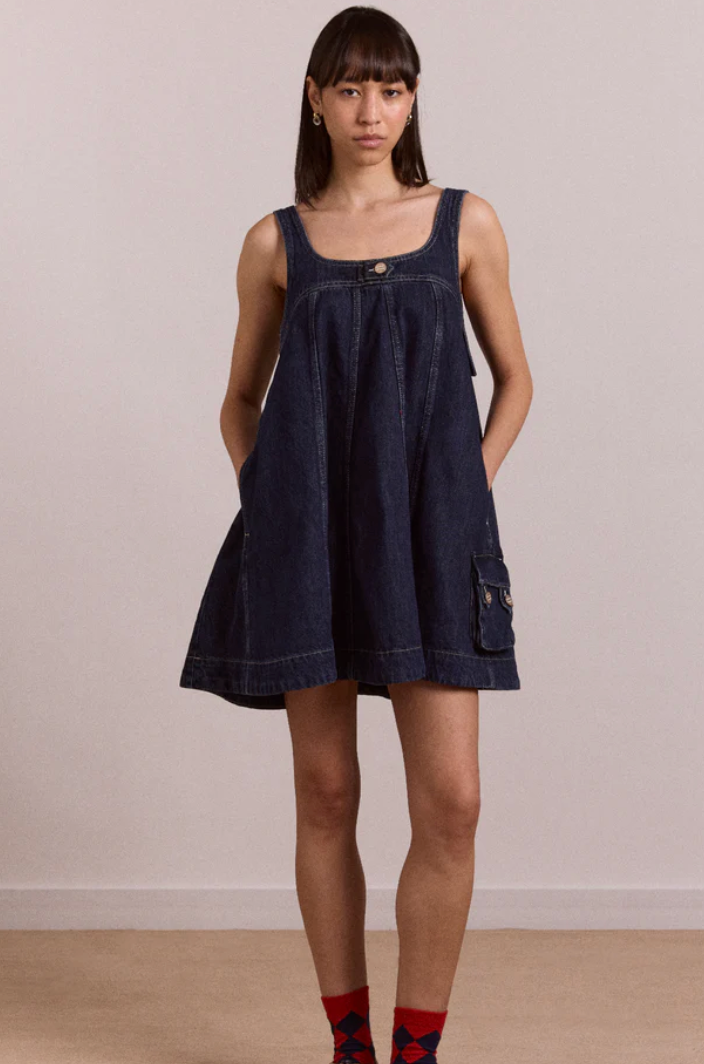 Immy Dark Wash Mini Dress