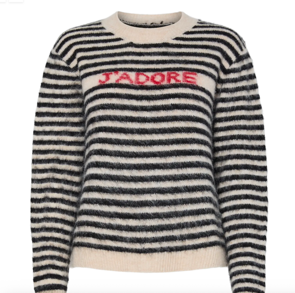 J'Adore Striped Sweater