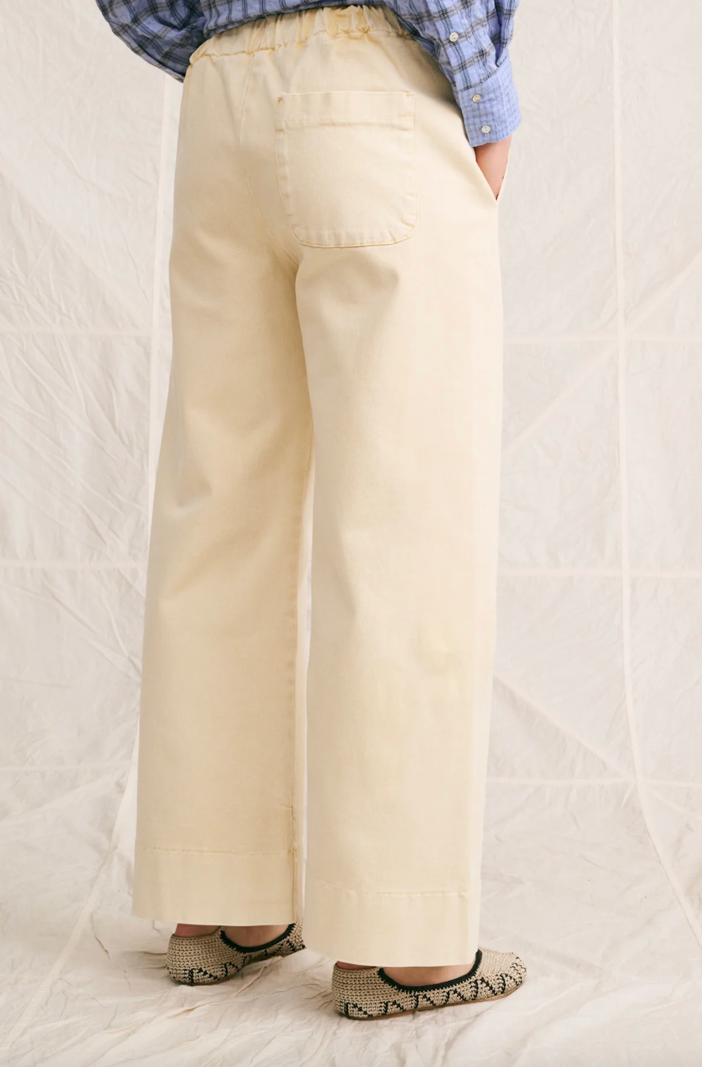 Blush Jimmy Cotton Trousers