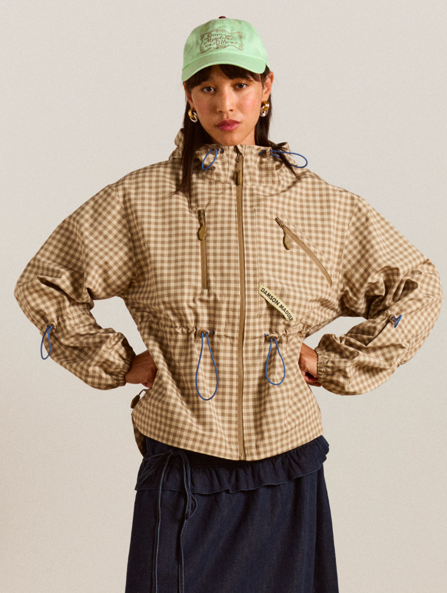 Matilda Gingham Raincoat
