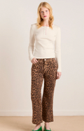 Kenny Twill Jeans Leopard