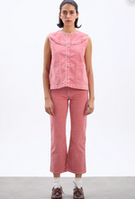 Load image into Gallery viewer, Red Gingham Kenny Jeans

