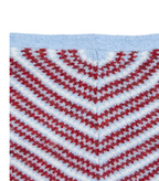 Knitted Triangle Scarf