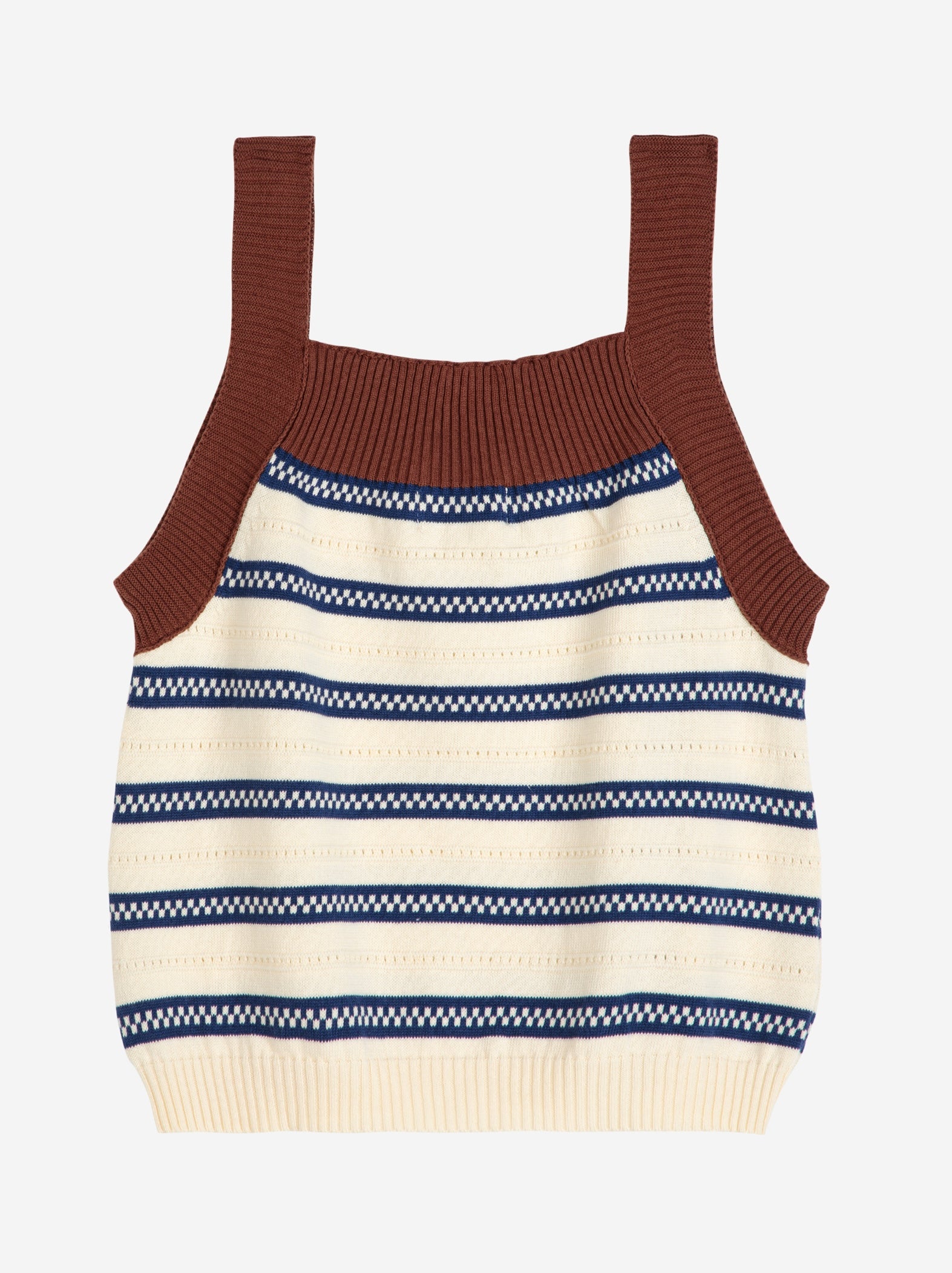 Stripe Knit Vest