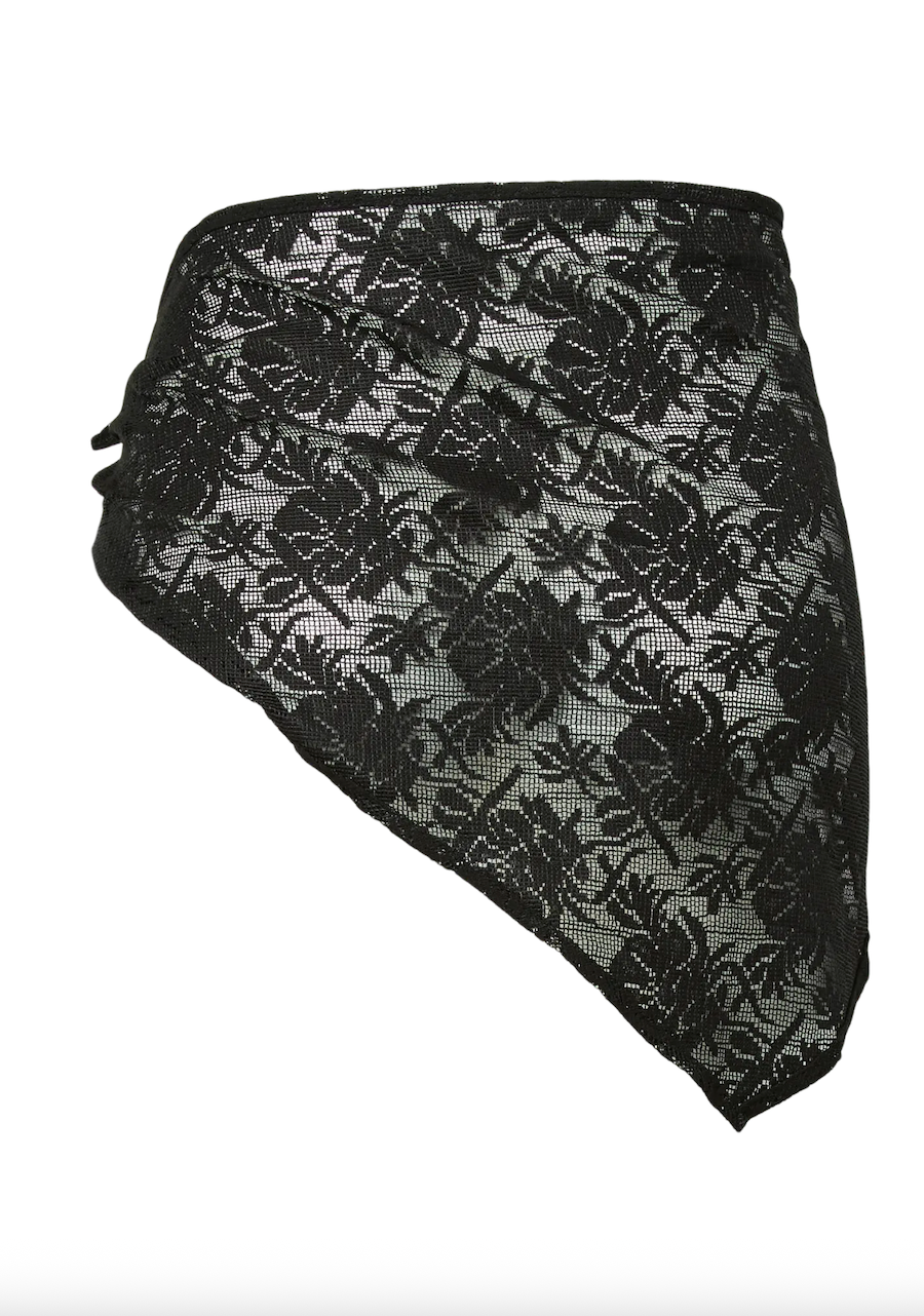 Black Lace Scarf