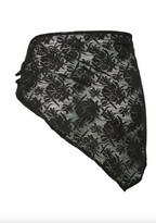 Black Lace Scarf