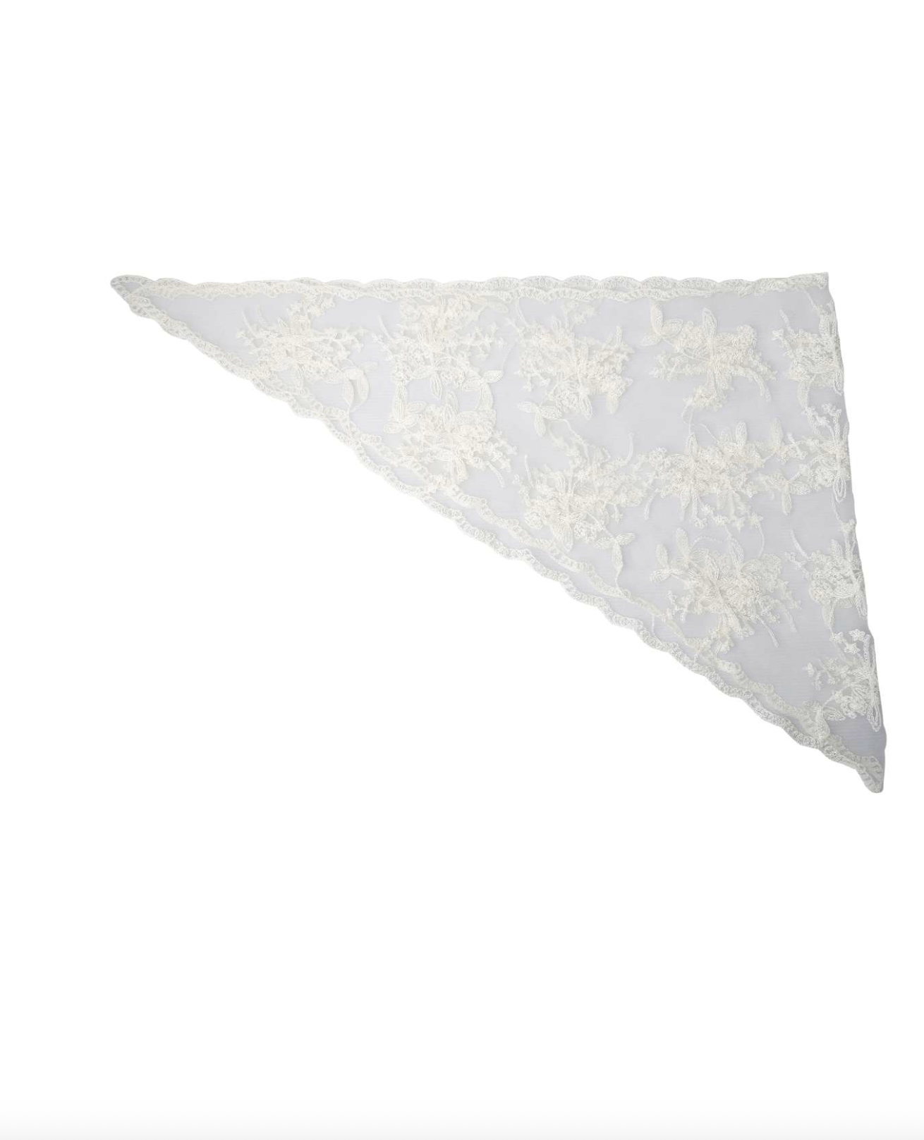 Lace Triangle Scarf