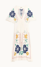 Laney Embroidered Dress