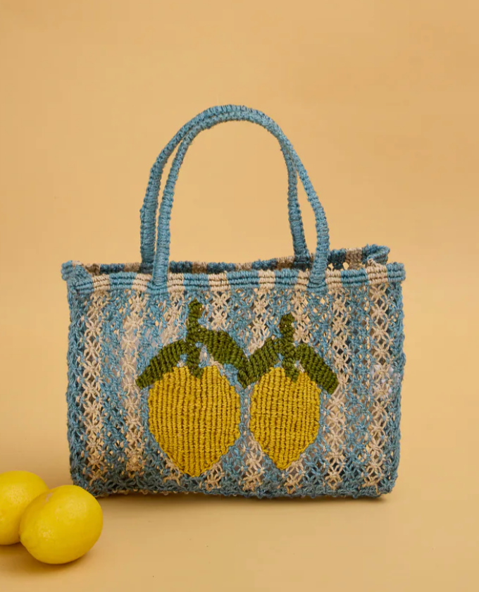 Double Lemon Stripe Bag