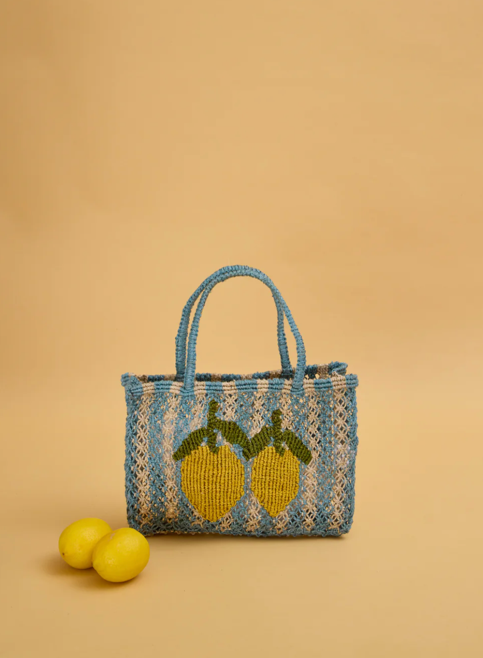 Double Lemon Stripe Bag