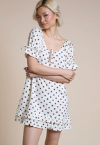 Polkadot Baby Doll Dress