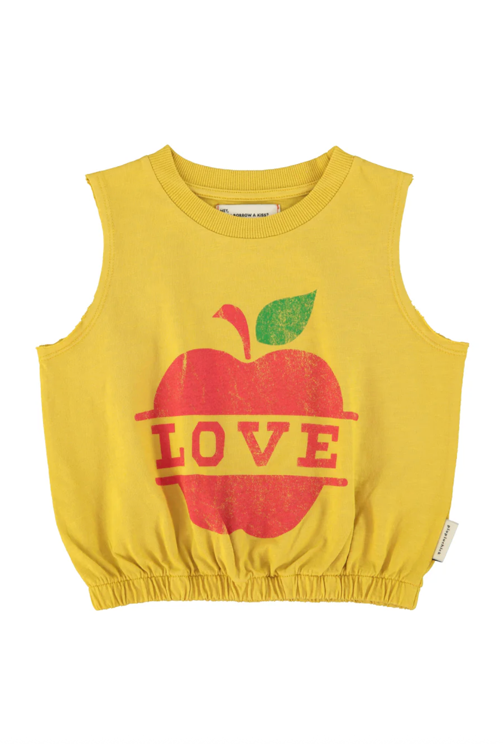 Mustard Apple Sleeveless t shirt