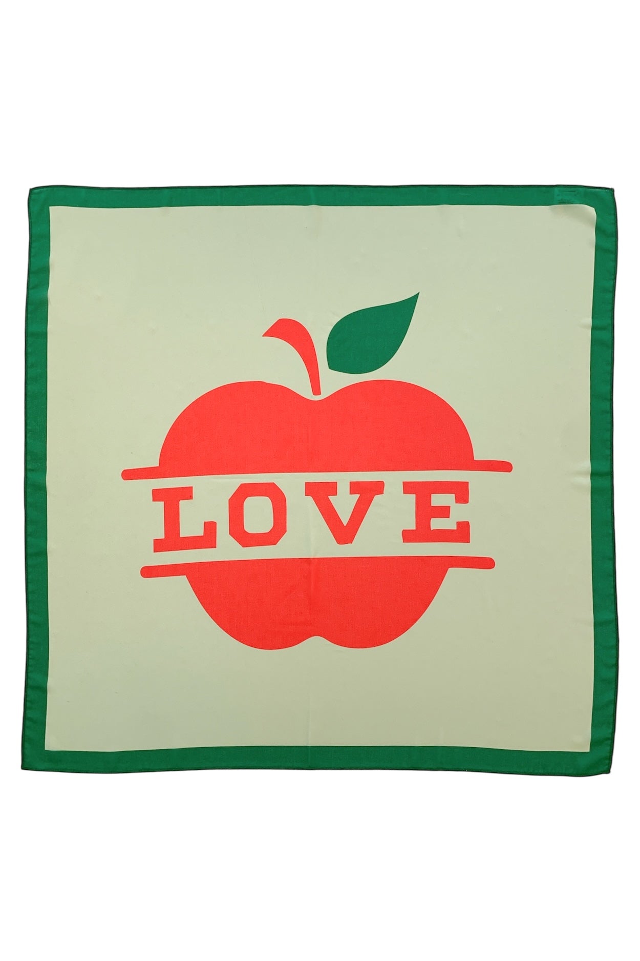 Apple Love Square Scarf