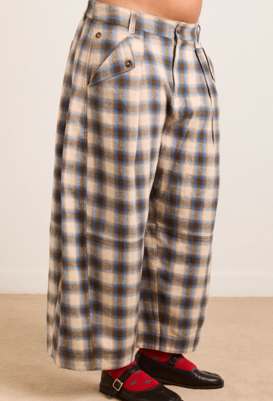 Mara Checked Trousers