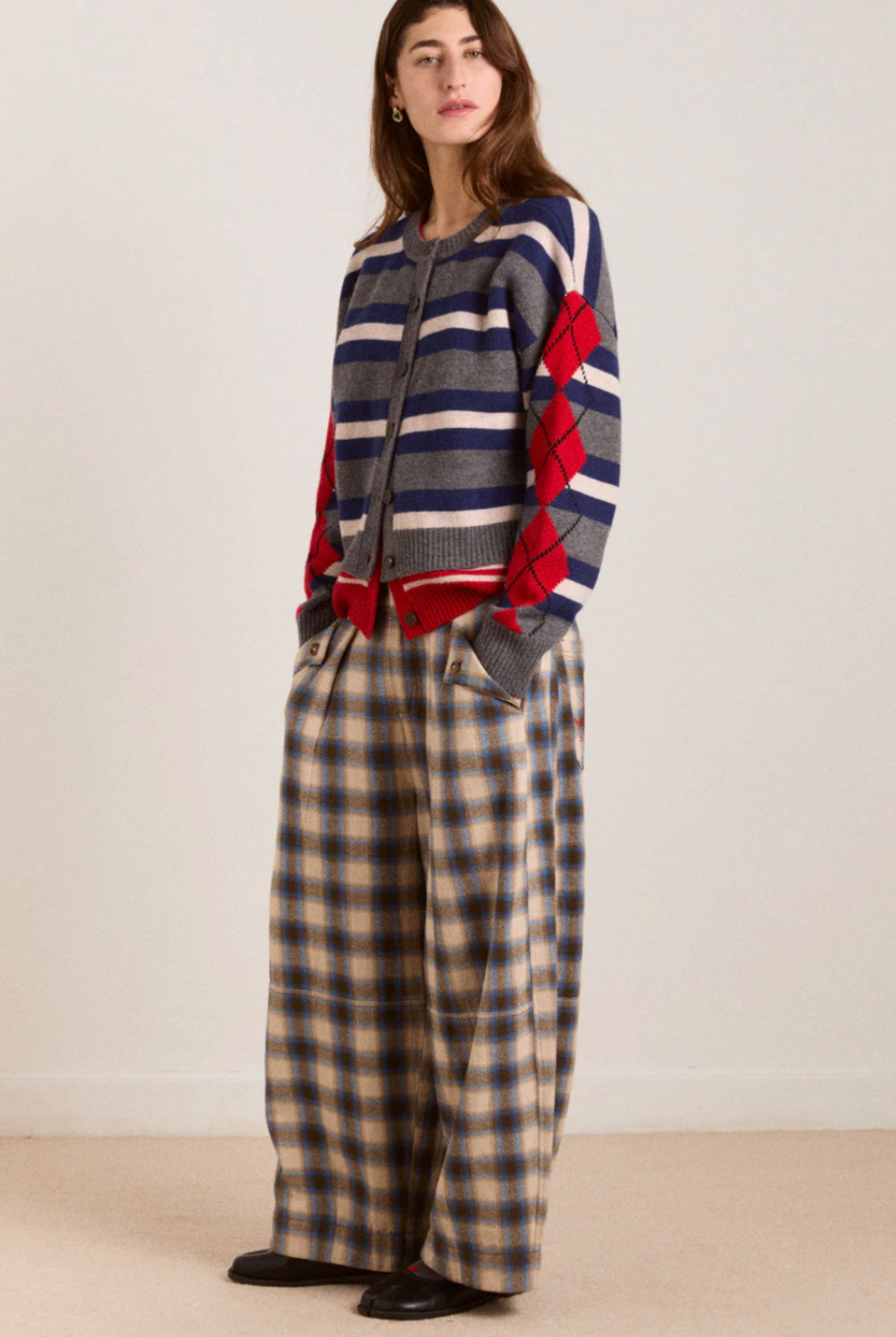 Mara Checked Trousers