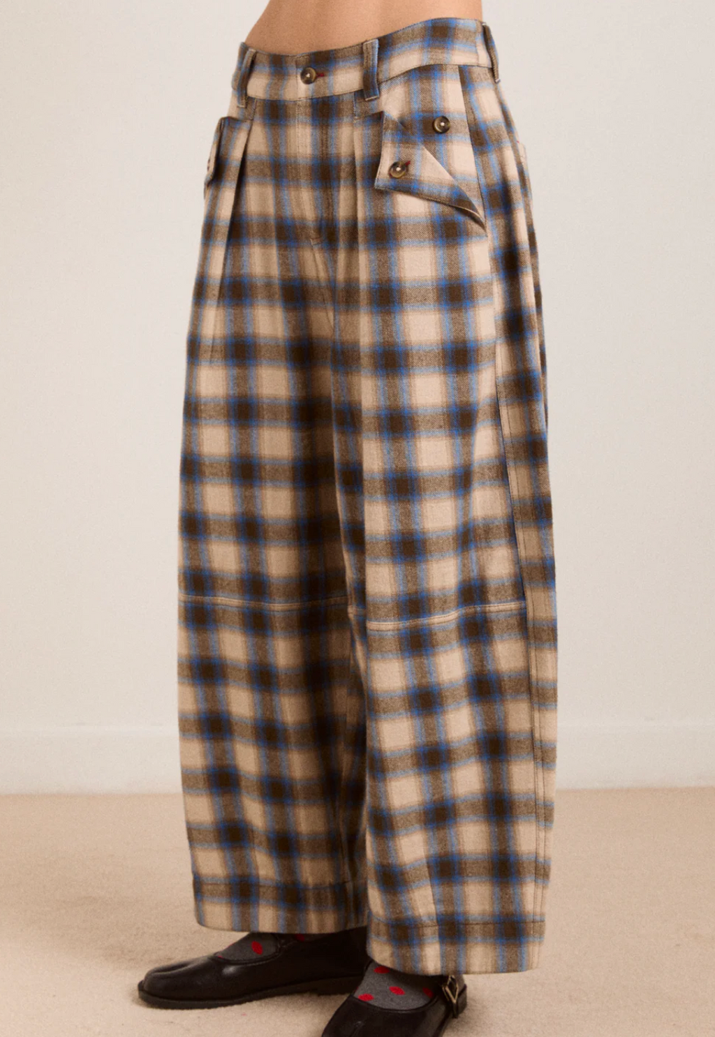 Mara Checked Trousers