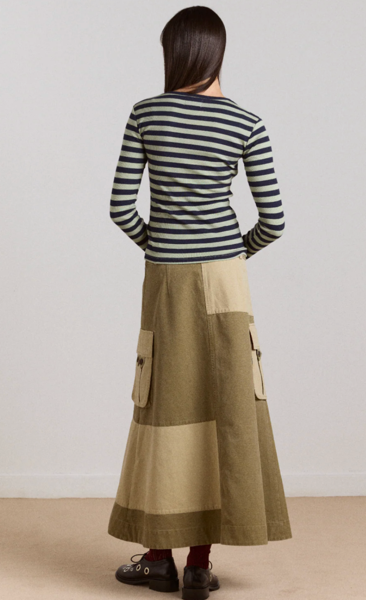 Marcelle Barn Midi Skirt