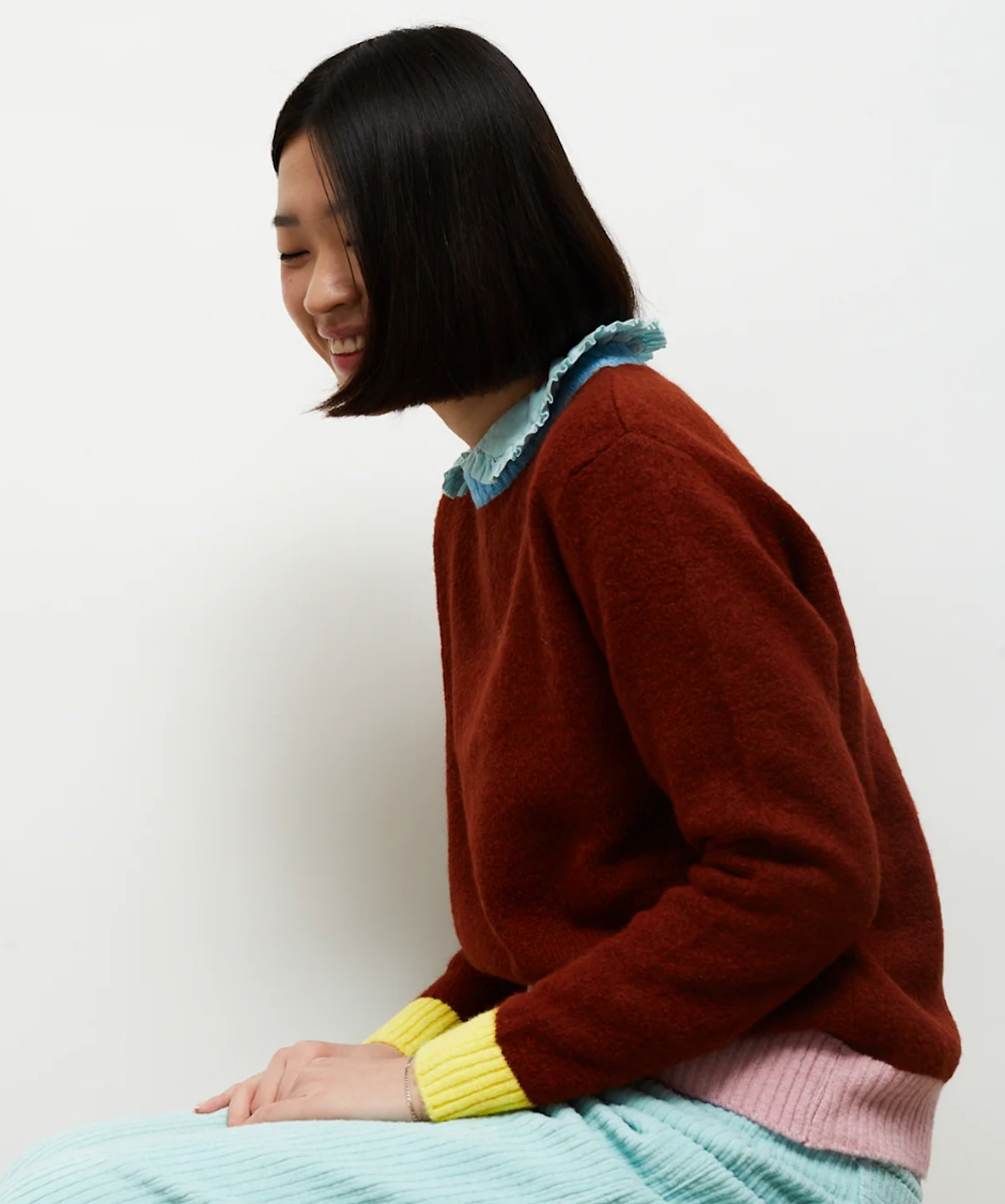 Brown Moss Jumper