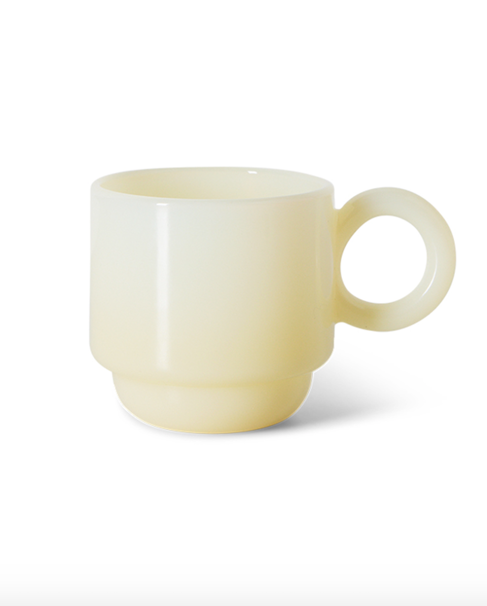 Cream Set of Mugs