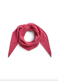 Pink Stripe Neck Scarf