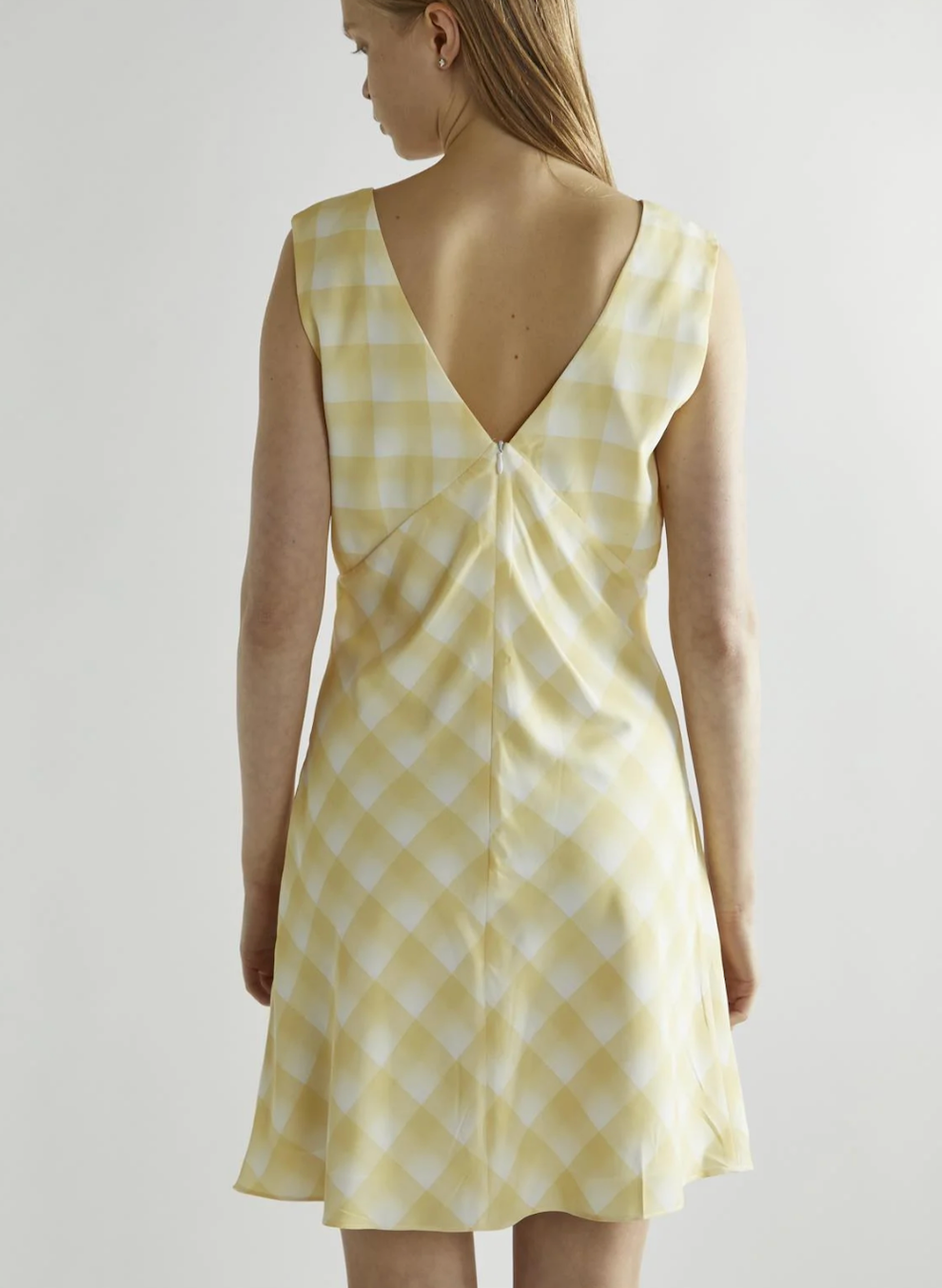 Ombre Check Mini Dress