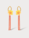 Orchid Drop Earrings