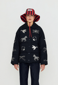 Embroidered Padded Jacket