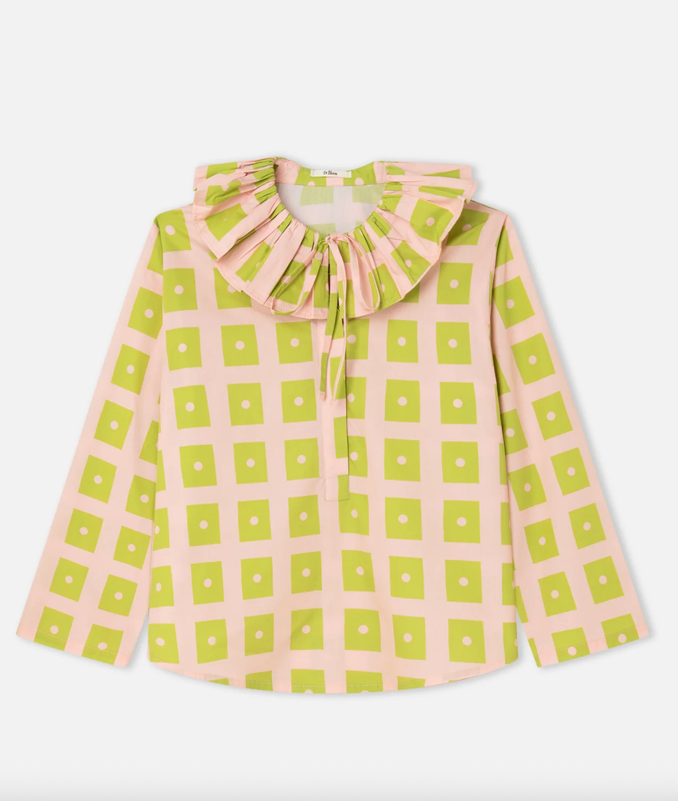 Pink Check Heidi Shirt